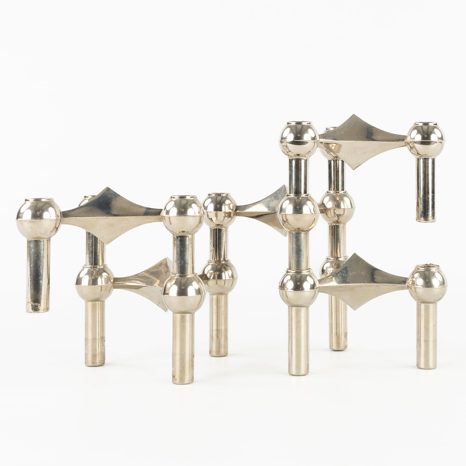 Werner Stoff & Hans Nagel (XX) 'Five Candelabra', Denmark. (1 of 6)