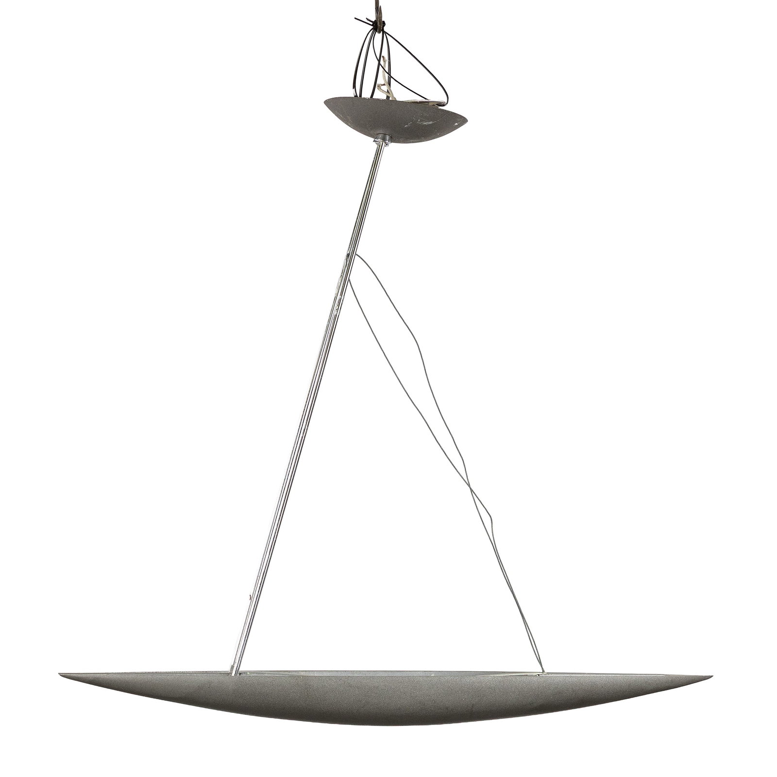 Maison Lucien Gau, 'America Cup', Studio Zebulon, a pendant lamp, France, circa 1980. (1 of 7)