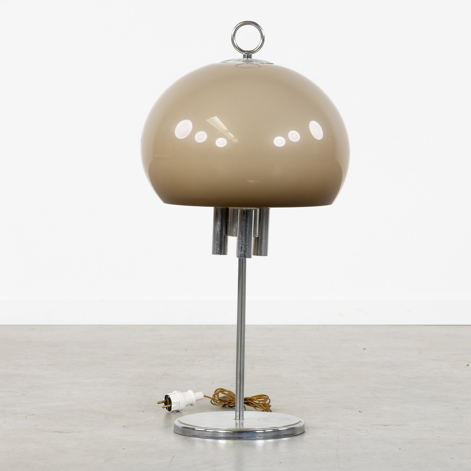 A Mid-Century Mushroom or Space Age table lamp, in the style of Dijkstra and Guzzini, circa 1970. (1 of 7)