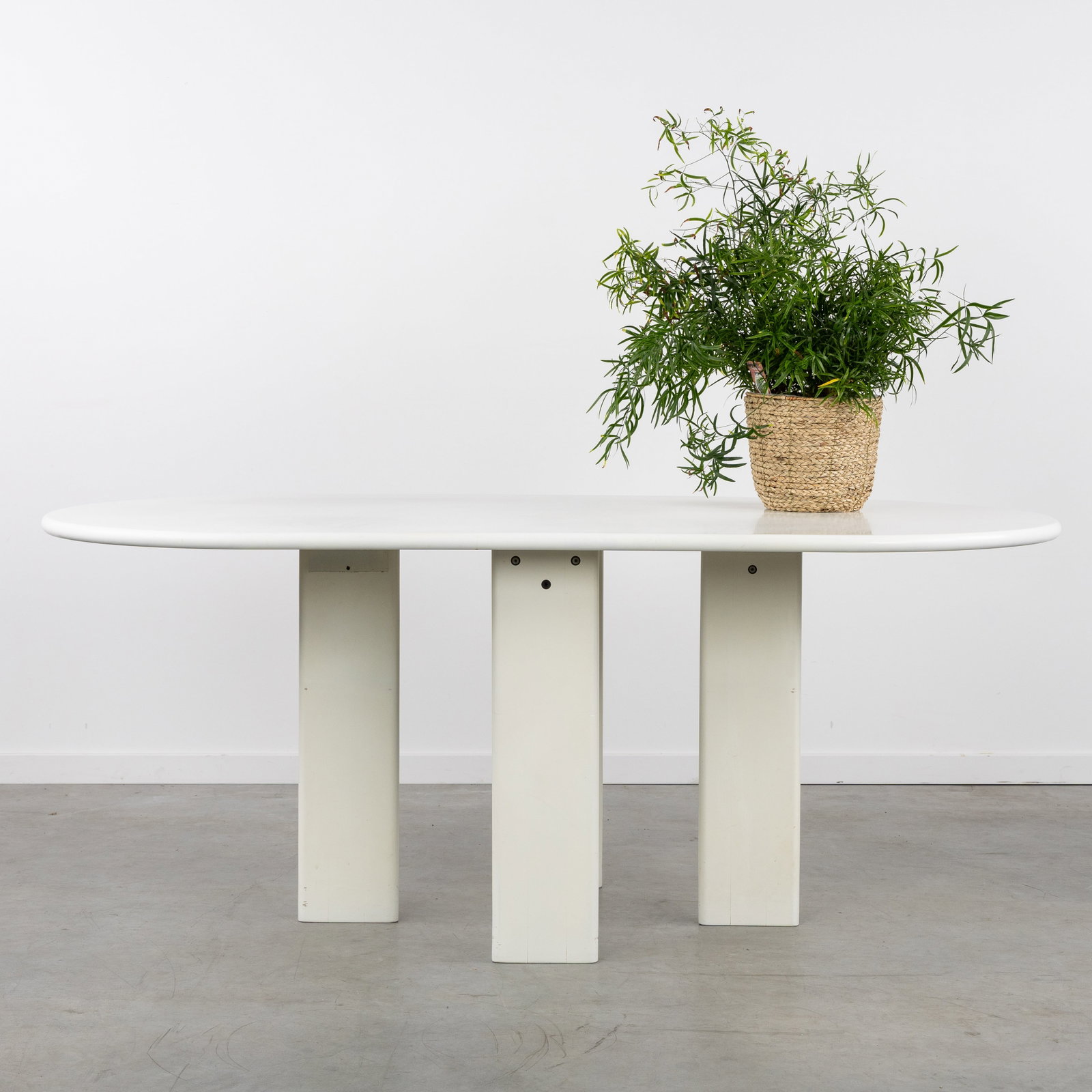 Gijs Bakker (1942) a dining table, for Castelijn Nijkerkerveen, Netherlands, circa 1980. (1 of 11)