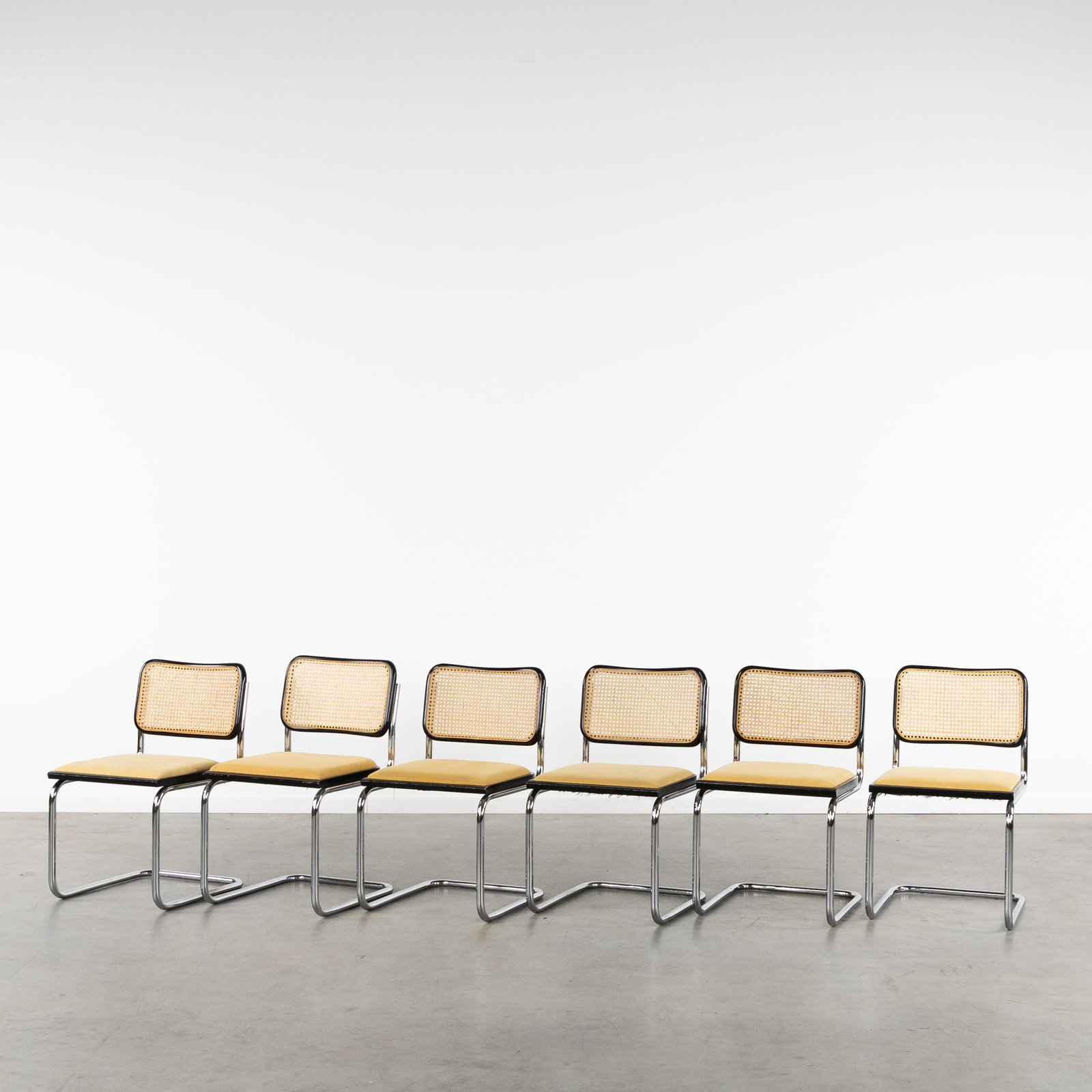Marcel Breuer (1902-1981) 'B32', six chairs, for Cidue, circa 1970. (1 of 7)
