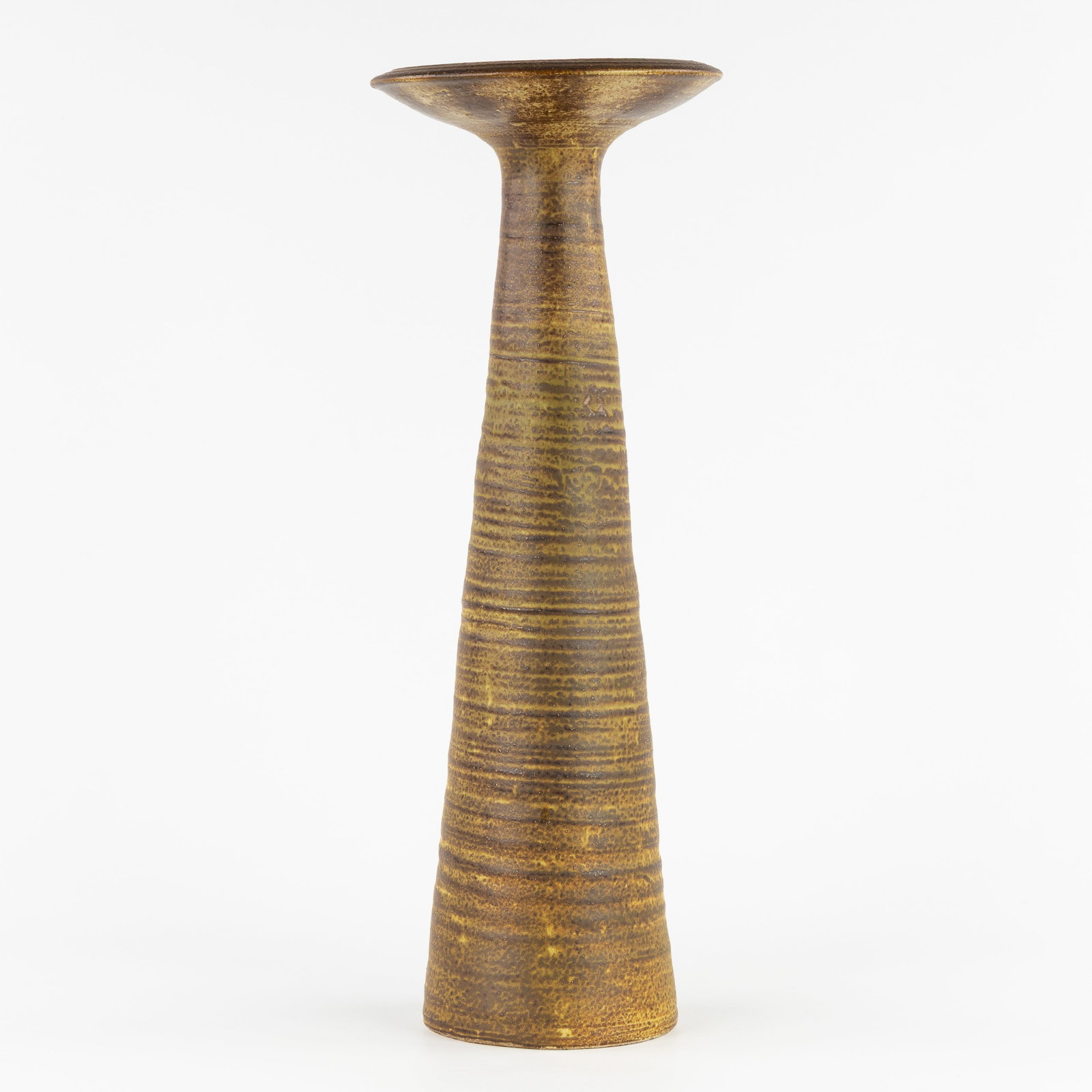 Mobach, a large vase. Glazed stoneware, West Germany. Circa 1970. (1 of 7)