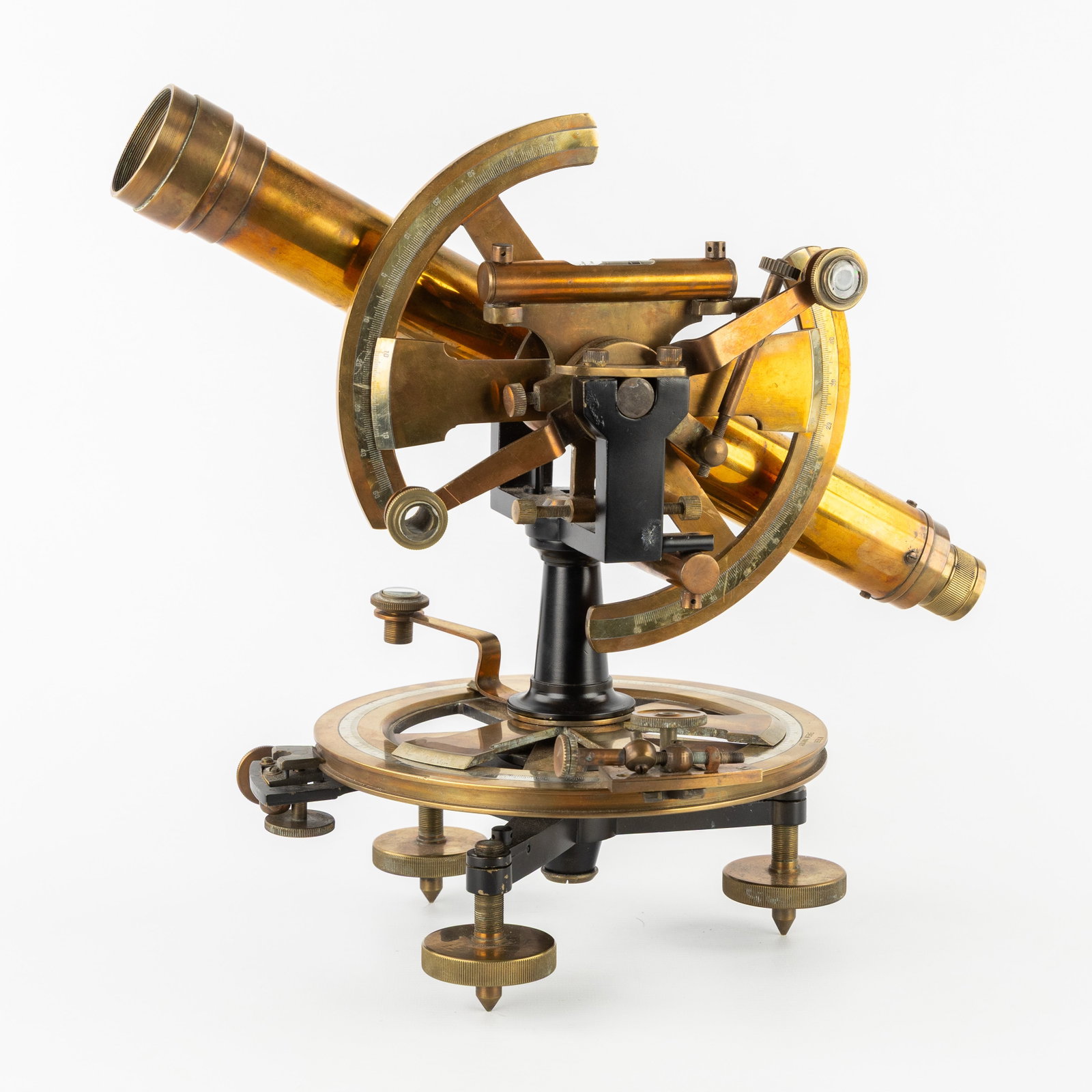 Askania Werke Berlin, a brass theodolite, Germany, circa 1920. (1 of 7)