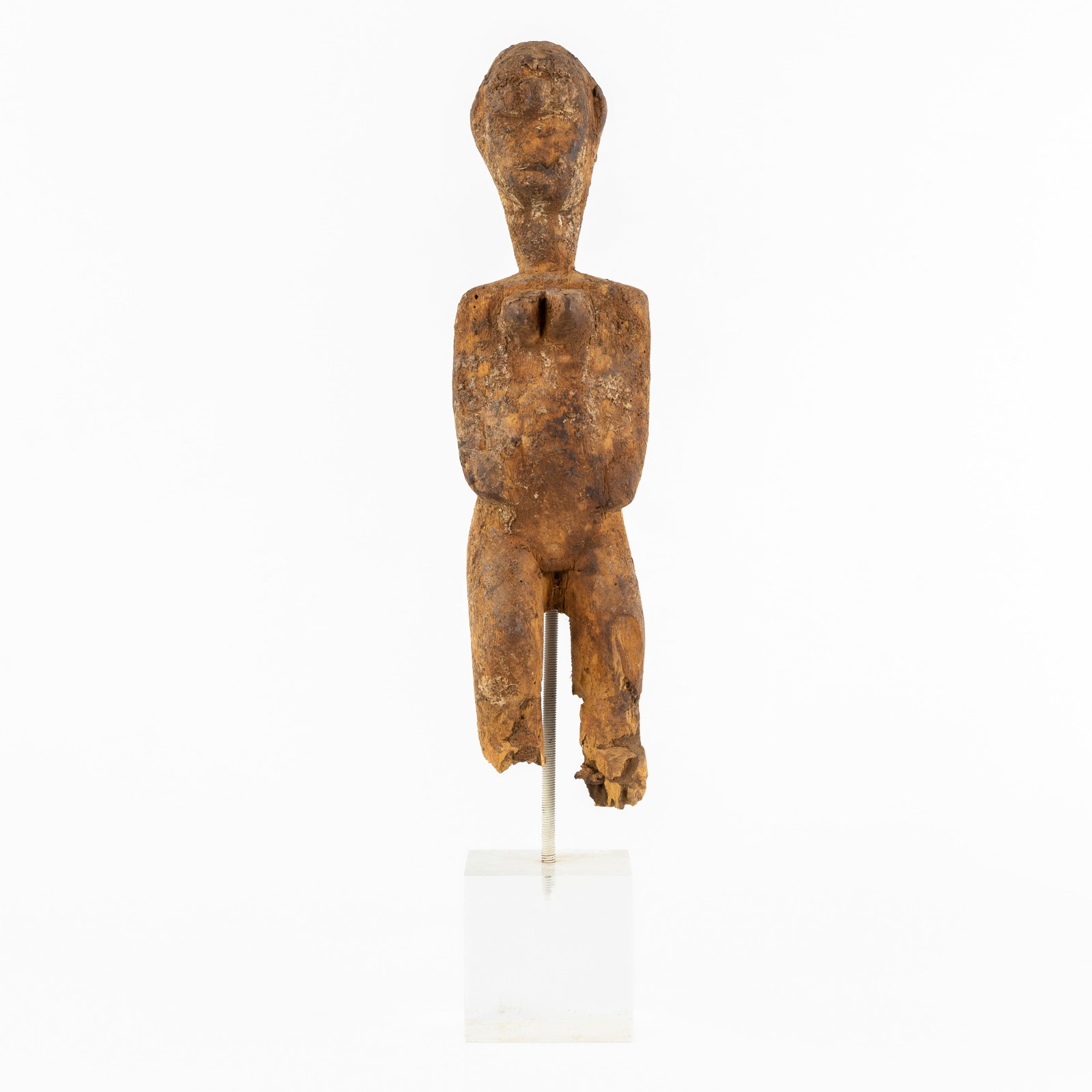 Ethnic art: Statue of a man, Lobi, Burkina Faso. ca 1900-1950 (1 of 7)