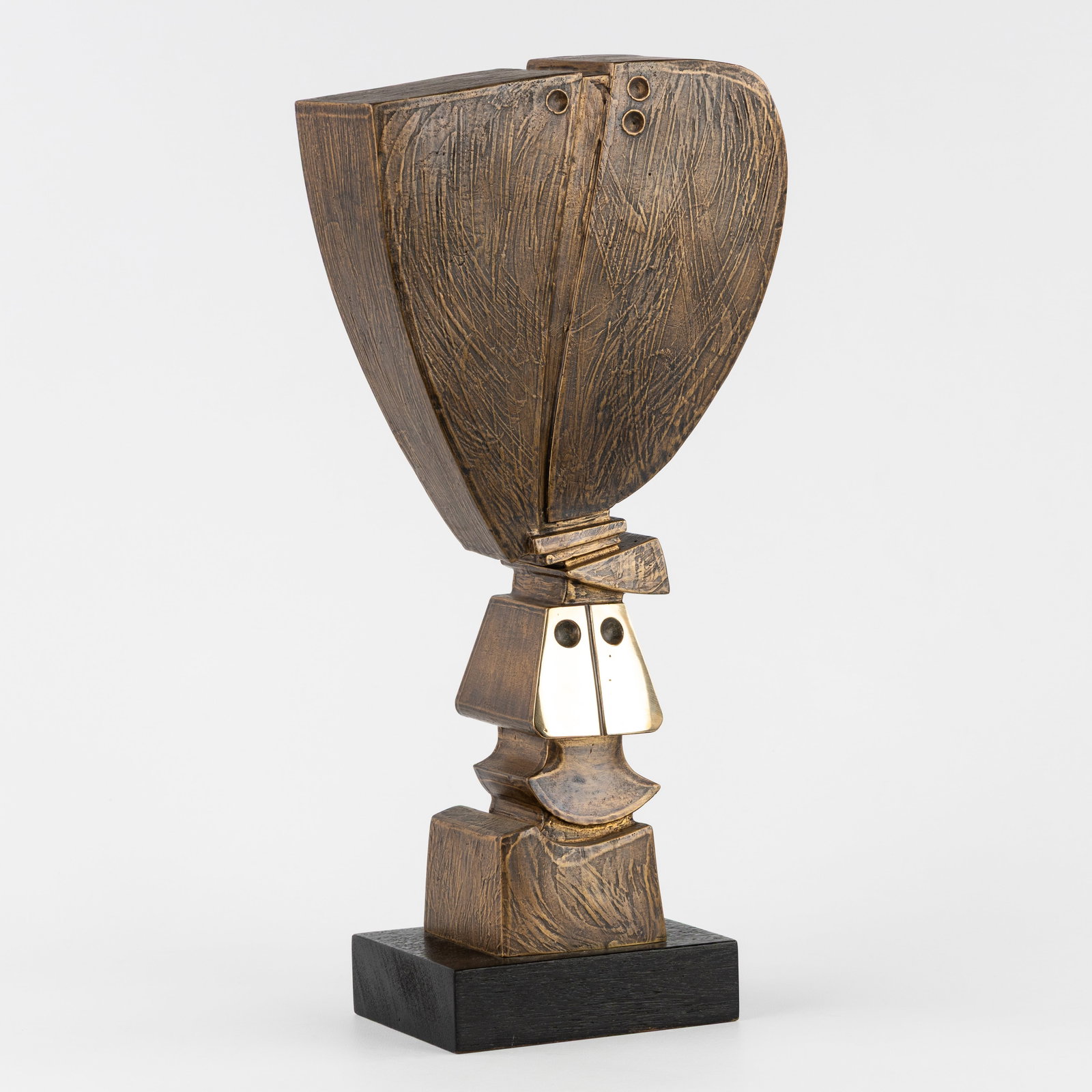 Hubert Minnebo (1940) 'Zijn groen standpunt bundelde hij in de lente- en herfstvormen', 1/1, (1 of 9)