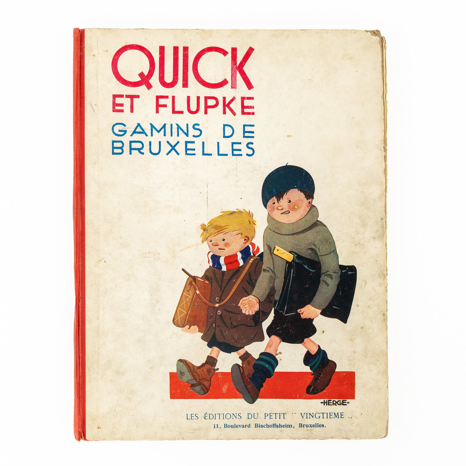 Hergé, Quick et Flupke 'Gamins de Bruxelles', Les Editions du Petit Vingtième, circa 1930. (1 of 9)