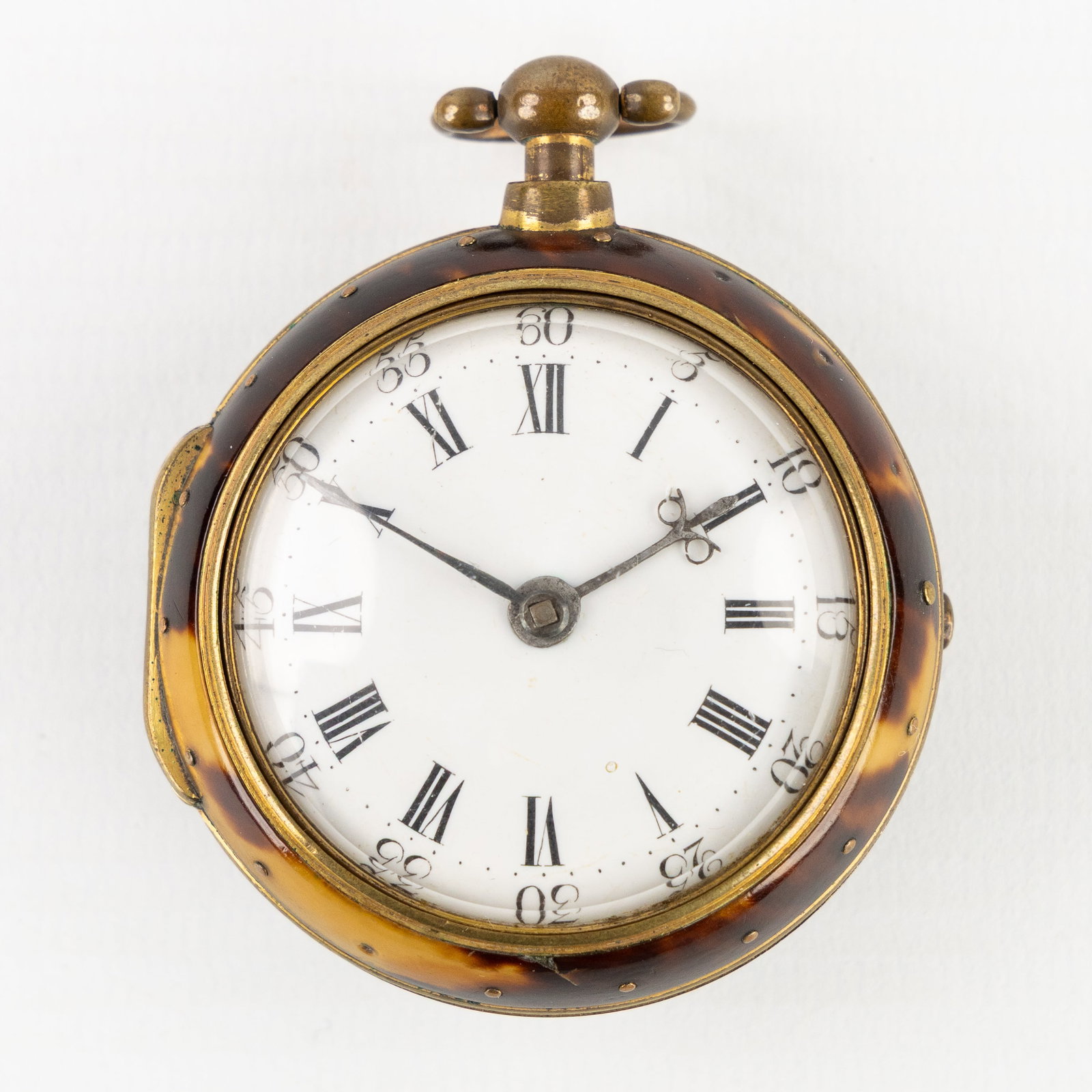 Claude Viet (act. 1698–1729) an especial 'Verge' pocket watch with Tortoiseshell and fine (1 of 5)