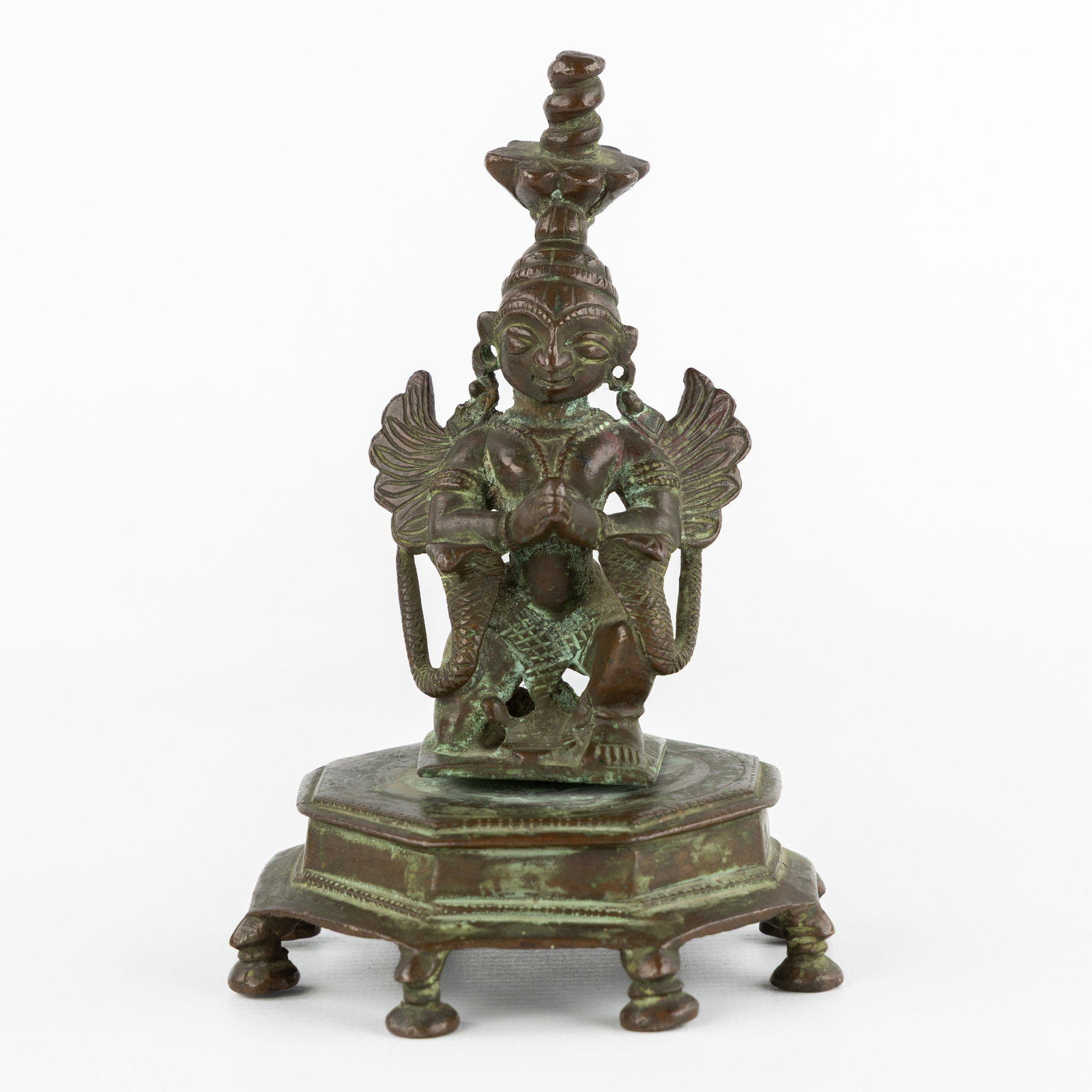 A Bronze sculpture of Garuda Vishnu Vahana, India, 18th/19th C. (1 of 7)