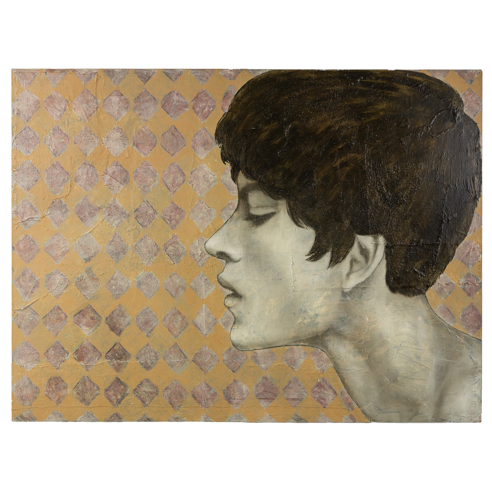 Kai Savelsberg (1975) 'Schönheit im Profil', mixed media (2009). (1 of 8)