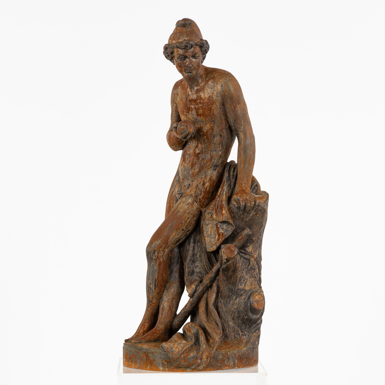 After Emile Louis Picault (1833-1915) 'Paris', a cast iron garden statue. (1 of 6)