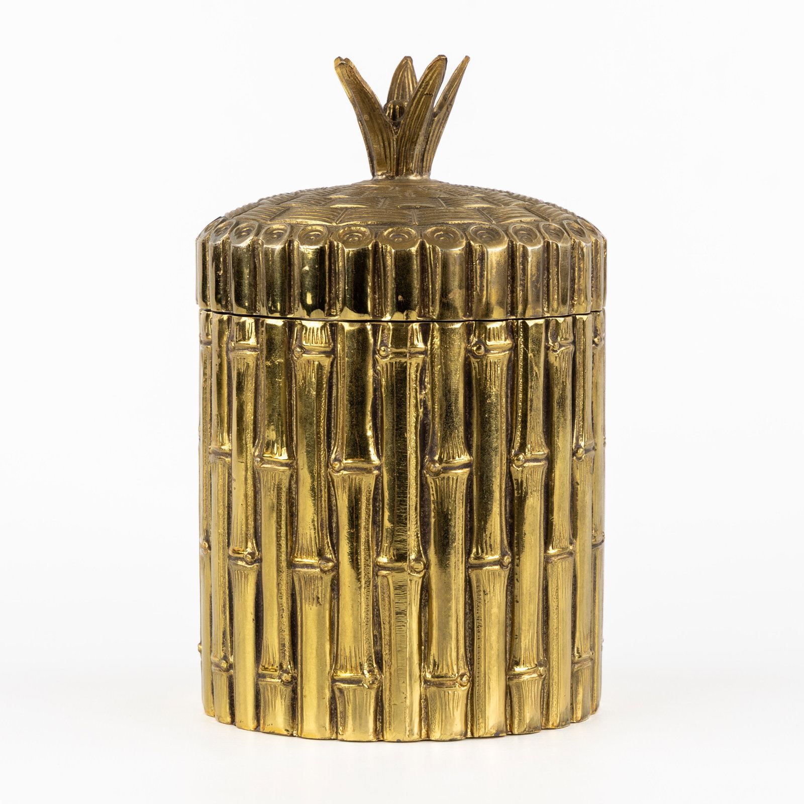 Mauro Manetti (XX) 'Bamboo', an ice pail.: Mauro Manetti (XX) 'Bamboo', an ice pail. Signed M/M, Italy. (13.5 x 22 x 0 cm)