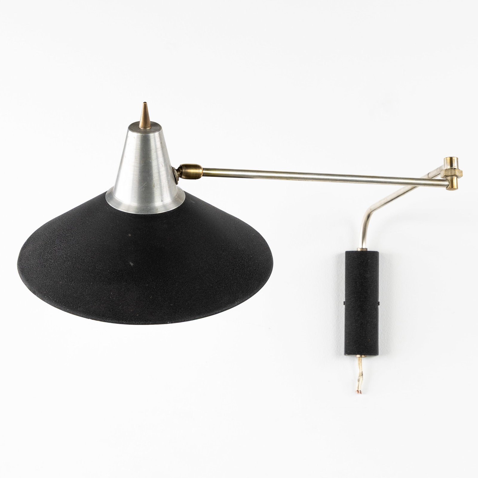 Van Doorn Culemborg, 'Swing-Arm', a wall lamp or desk lamp, in the style of Rietveld's Panama lamp, (1 of 4)