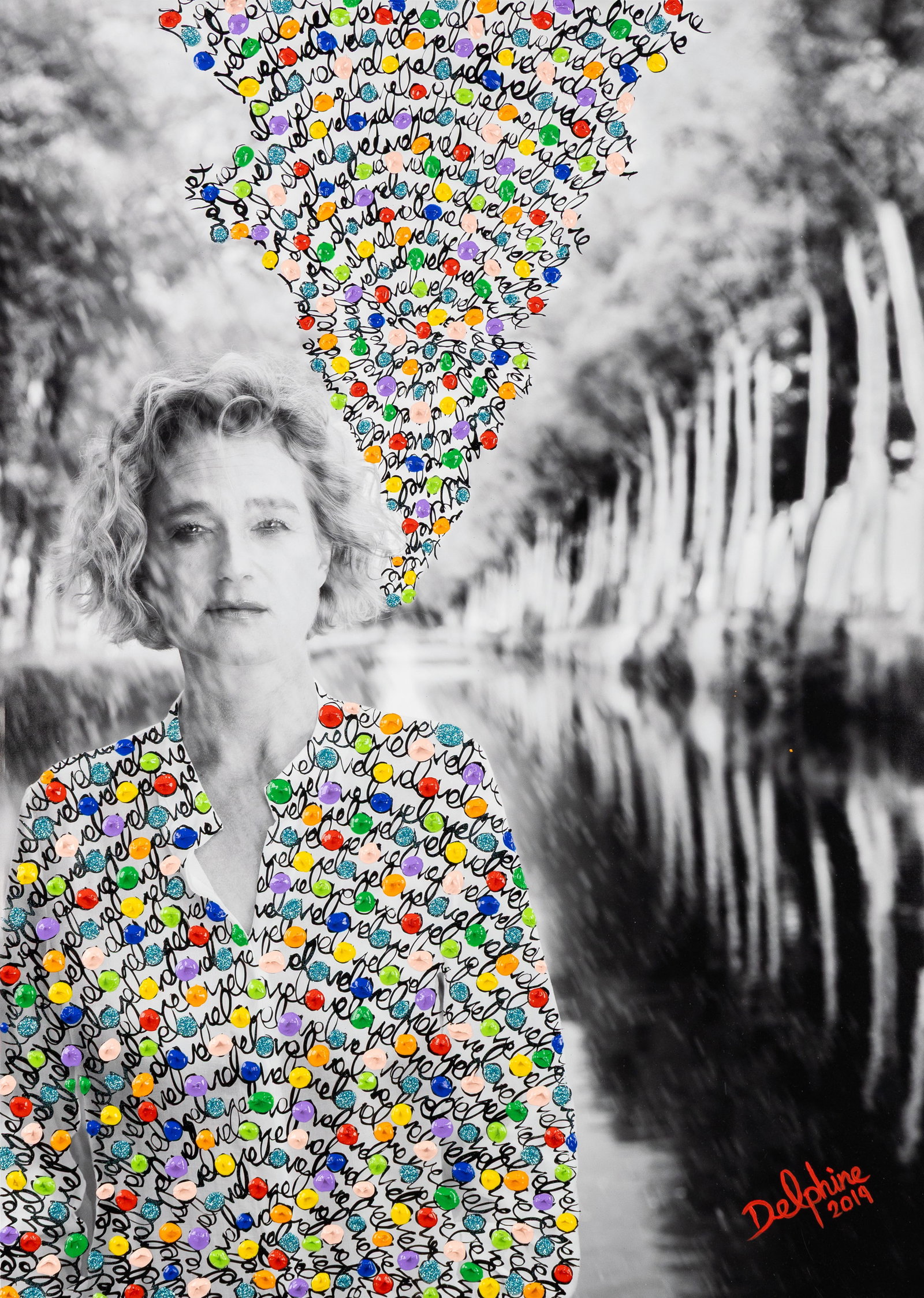 Delphine Boël (1968) 'Mon Plat Pays - Forever', mixed media (2019) (1 of 8)