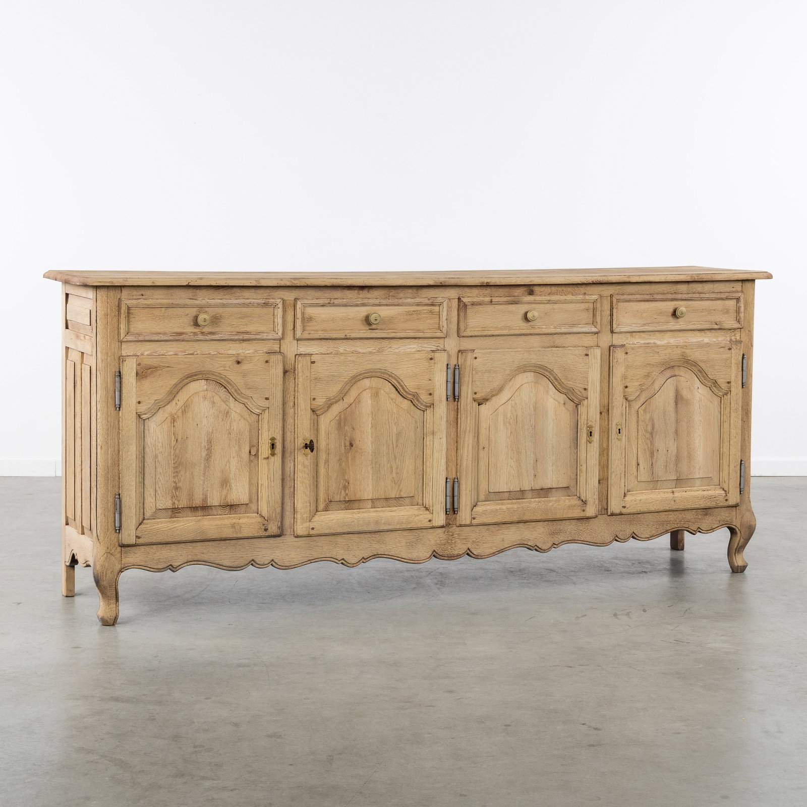 A Decorative Oak sideboard, Louis XV style. (1 of 7)