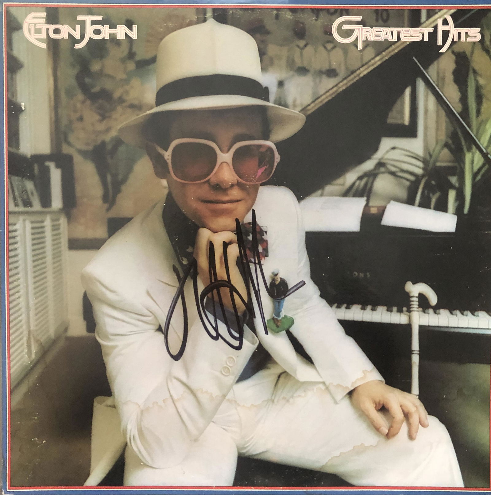 Elton John Autographed Album (1 of 1)