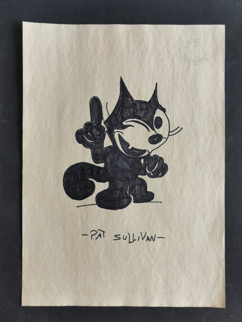 Pat Sullivan drawing on paper -In the Style of (1 of 4)