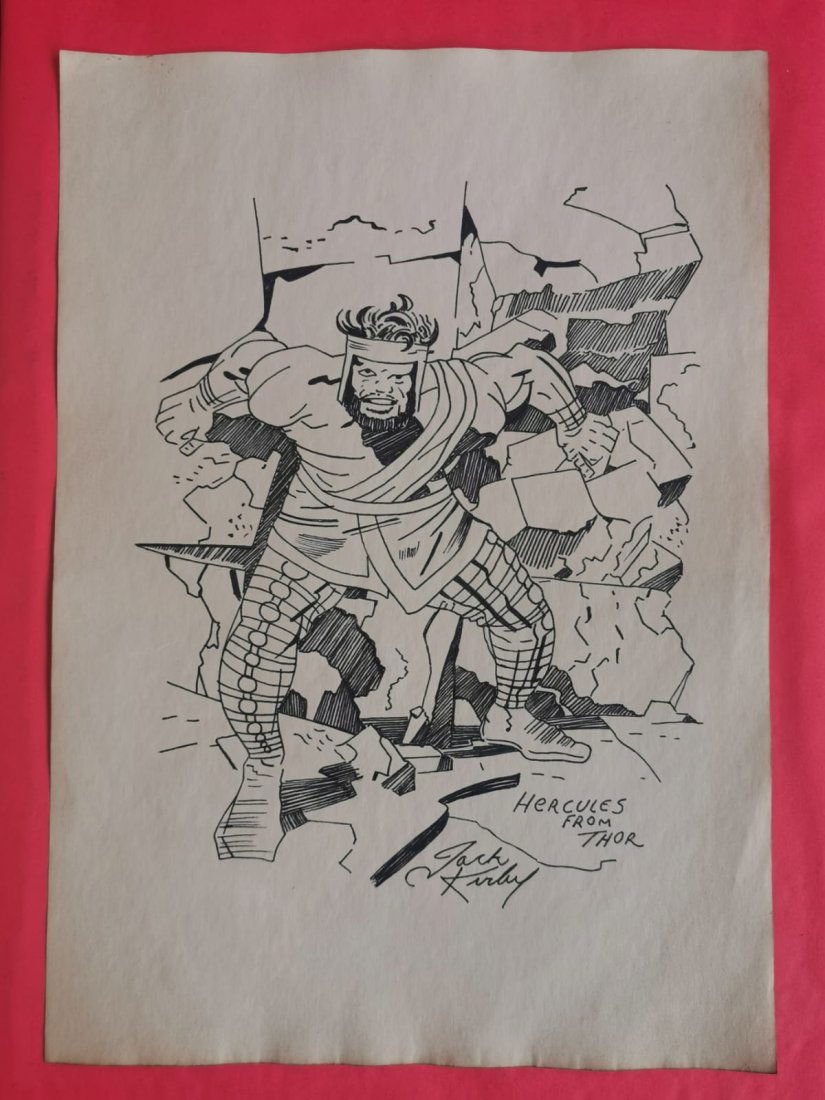 Jack Kirby drawing on paper - In the style of (1 of 4)