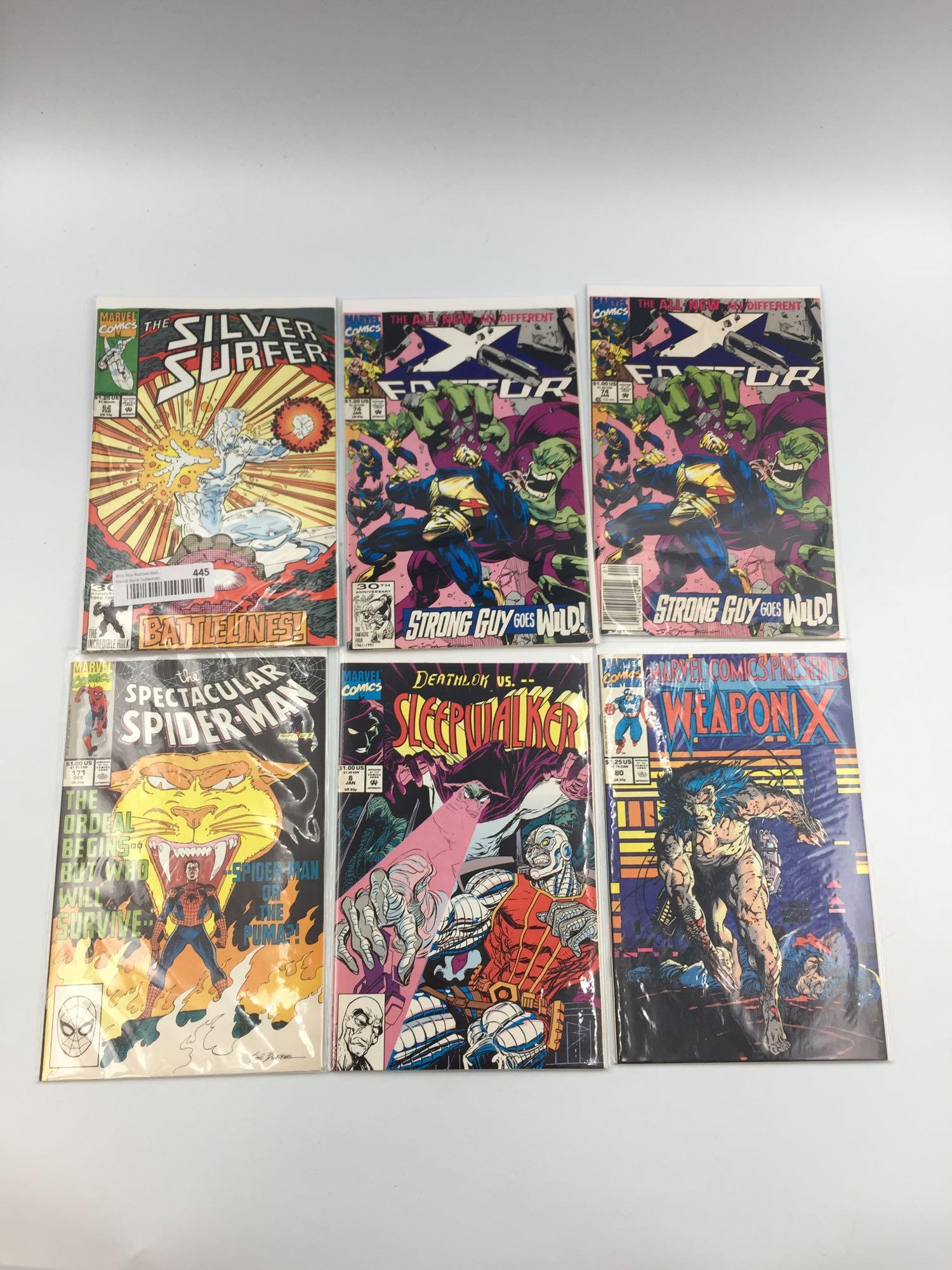 Marvel 2nd Chance Duplicates Lot Various Titles: Iron Man #67 Jun-03 Marvel Comics Cover Info: Manhunt Captain America #400 May-92 Marvel Comics 15 of a series Cover Info: Operation Galactic Storm - Eighty Page 400th Issue Spectacular Deathlok #3 Se