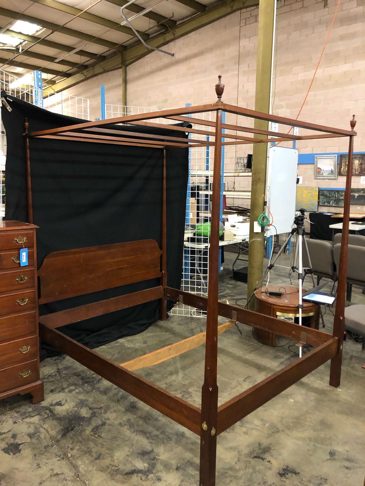 Councill Craftsmen Queen Canopy Bed (1 of 11)