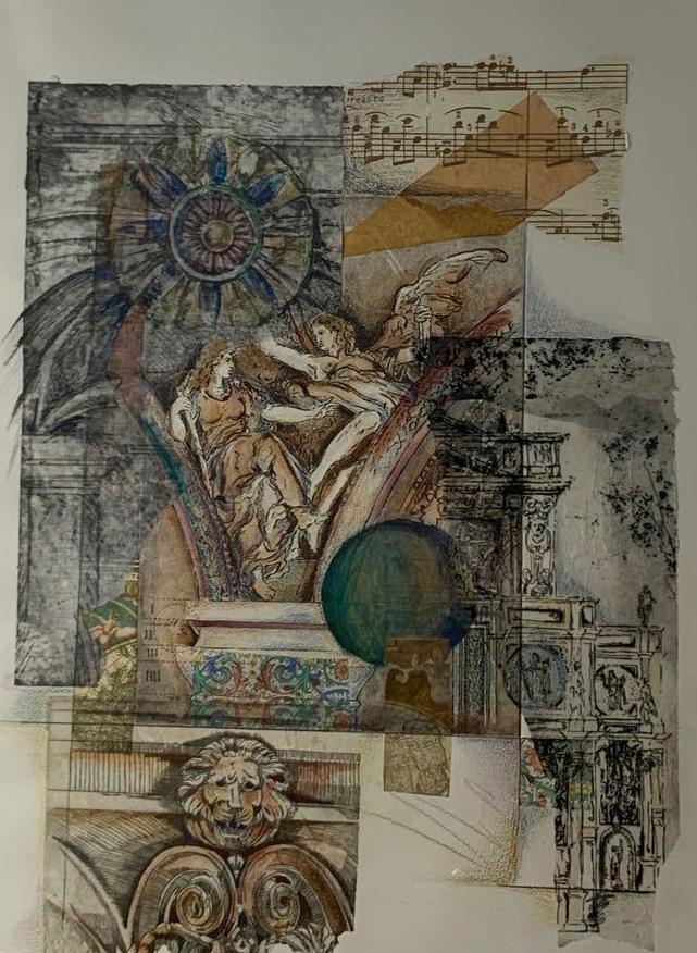 Jardine, Untitled Abstract Collage (1 of 4)