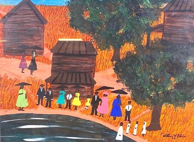 William H. Clark,  Untitled Figures by Water (1 of 5)