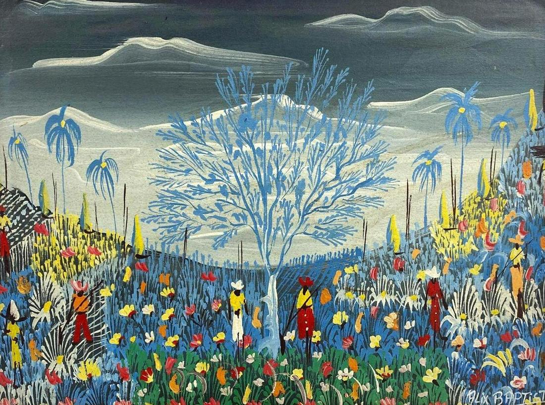 Alix Baptiste, Untitled Flower Field (1 of 5)