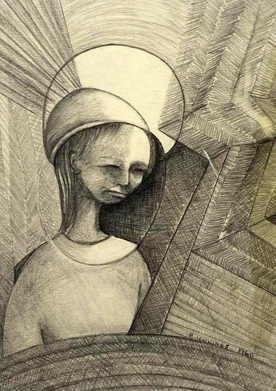 Persis Jennings, Untitled Female Abstract (1 of 4)