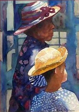 Kelley Wilkinson, Untitled Woman with Young Girl (1 of 6)