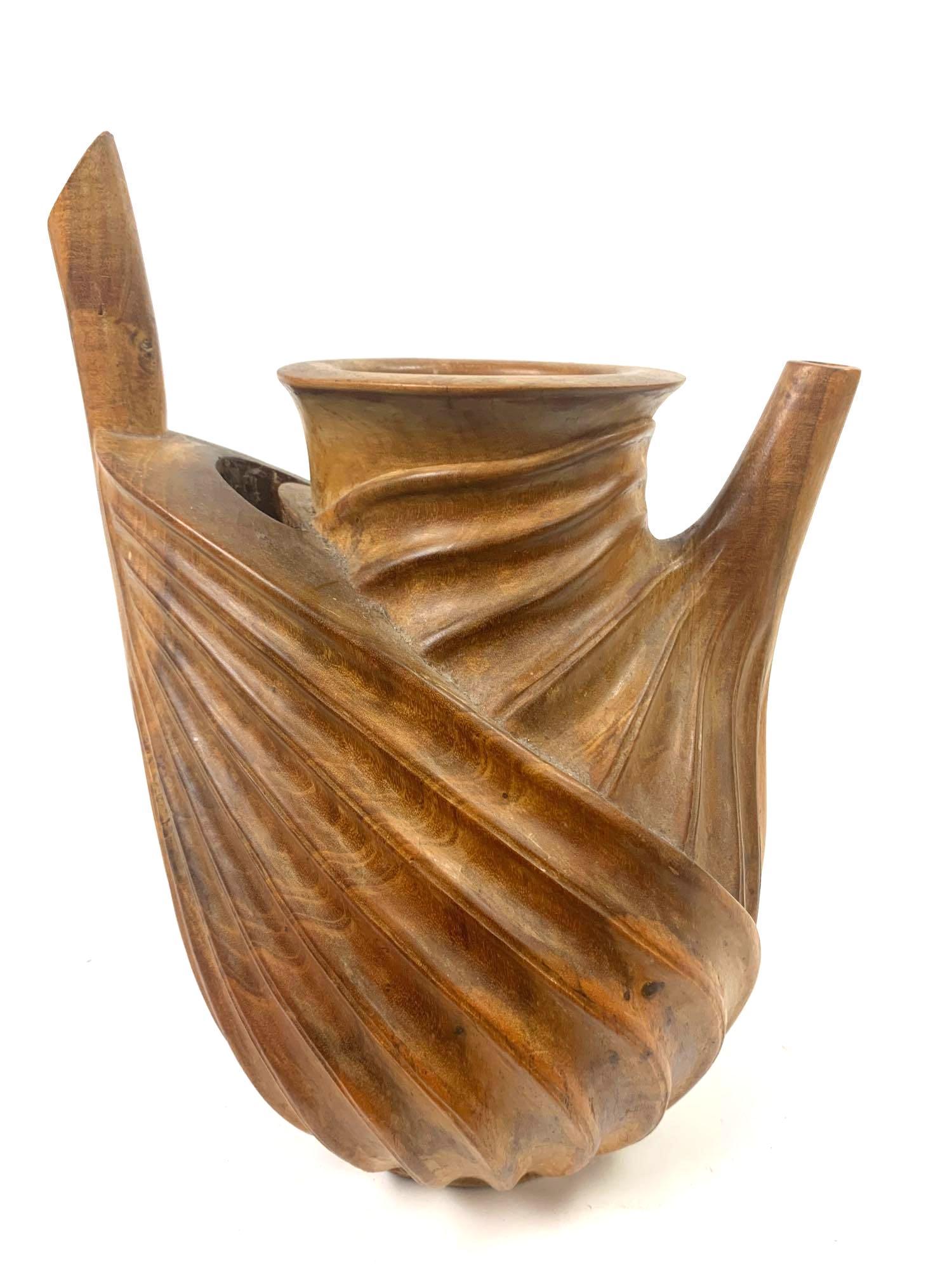 Unknown, Untitled Wooden Vessel (1 of 4)