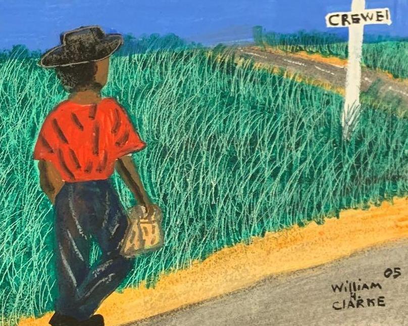 William H Clark, Untitled Man on Road (1 of 3)