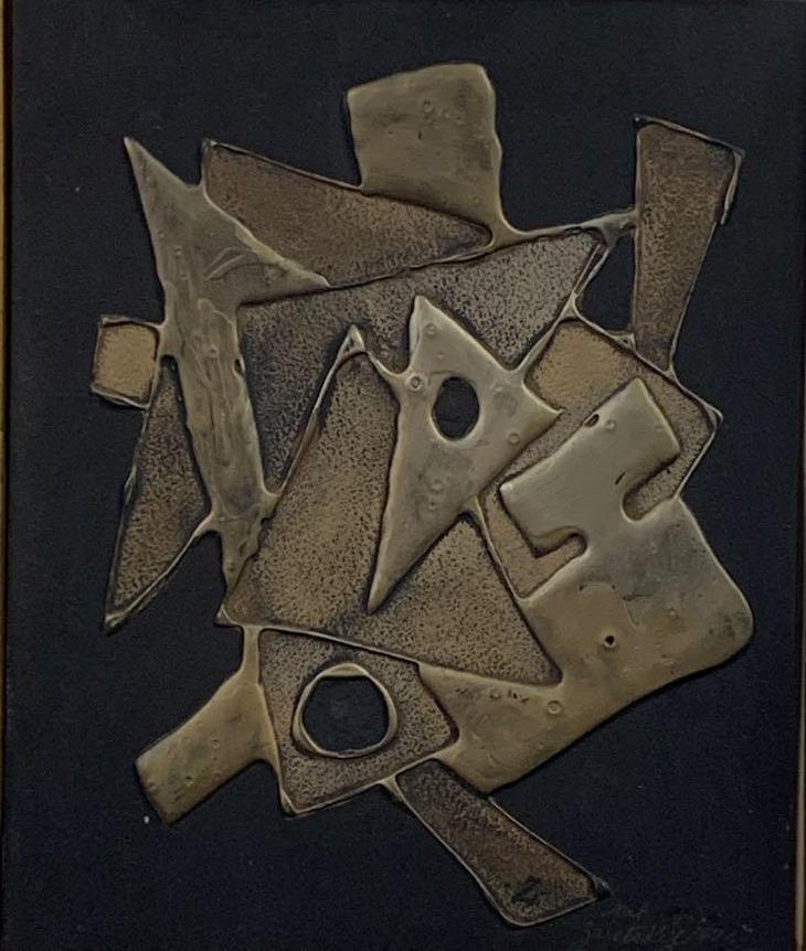 Jack Zaritsky, Untitled Gold Shapes (1 of 4)