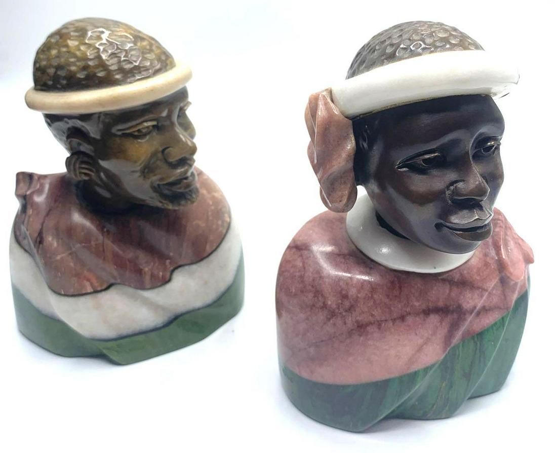 Unknown, Xhoza Man Marble Sculpture (1 of 8)