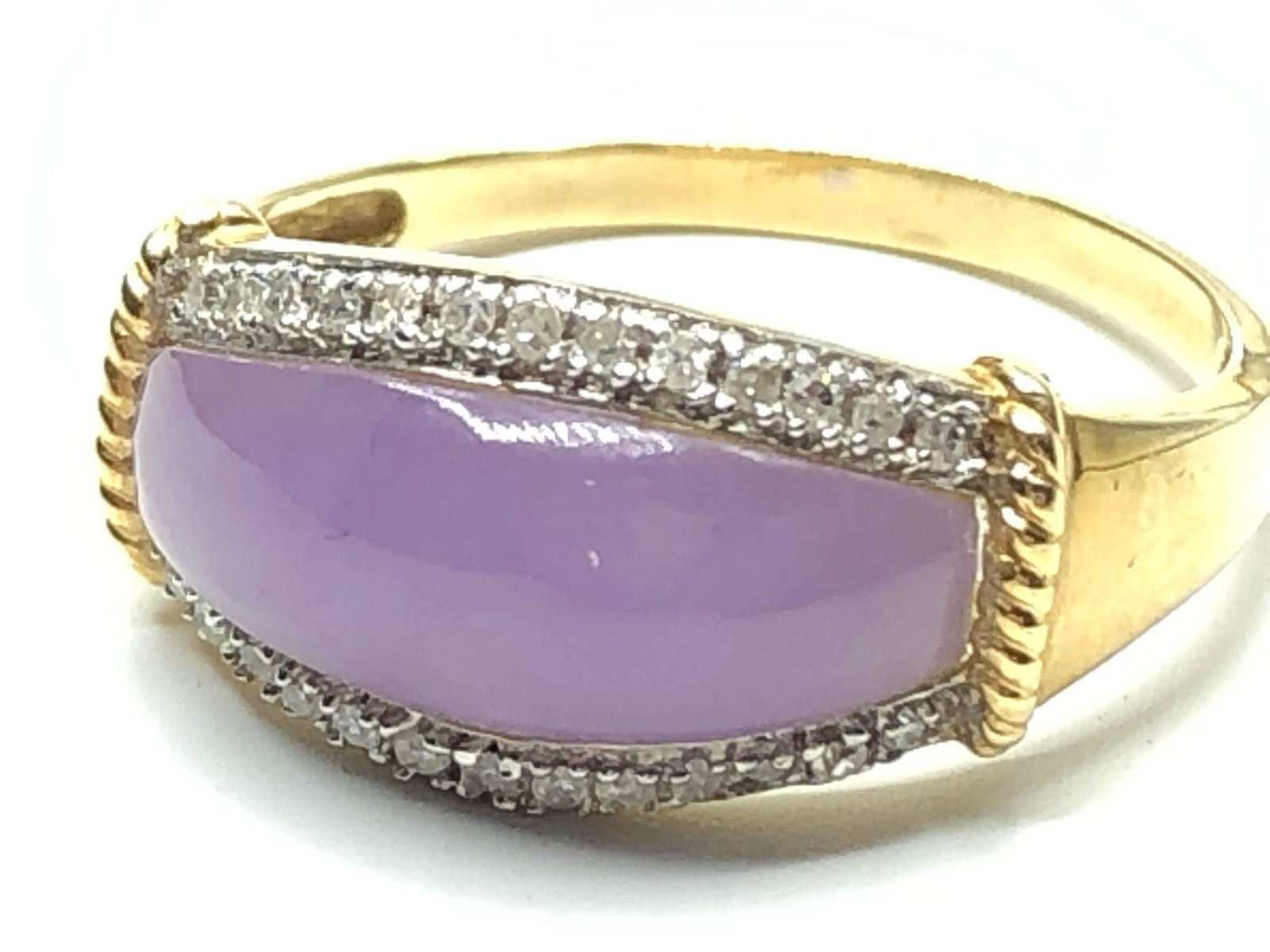 Lavender Stone Ring 14k Gold (1 of 4)