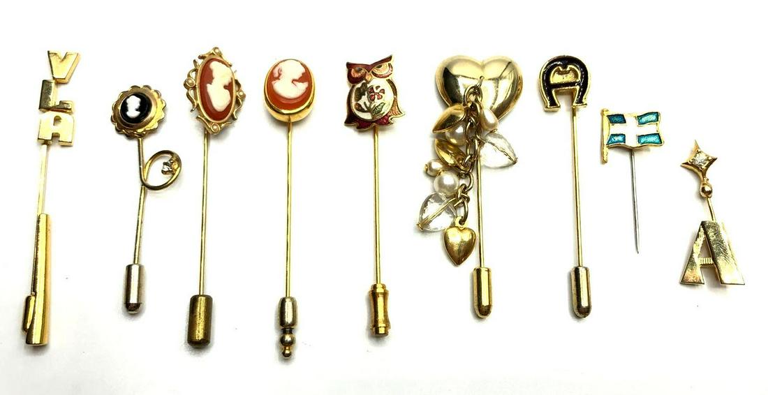 Assorted Lot of 9 Lapel Pins (1 of 6)