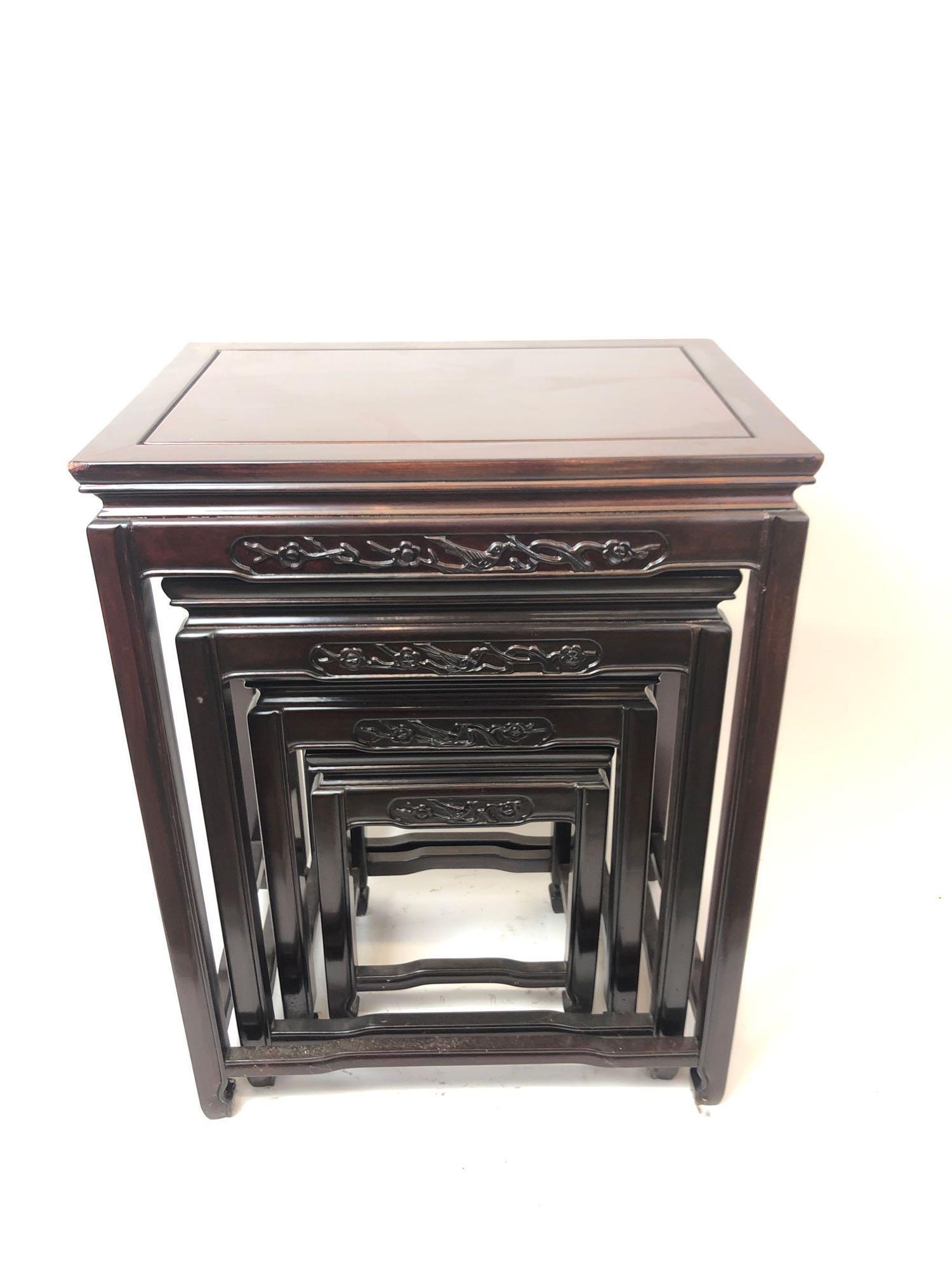 Set of 4 Nesting Tables (1 of 5)