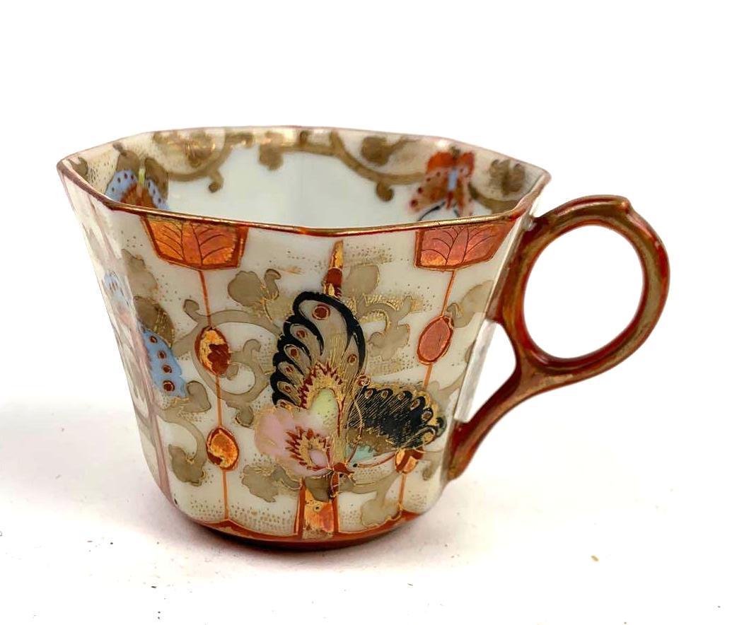 Porcelain Teacup with Butterflies (1 of 3)