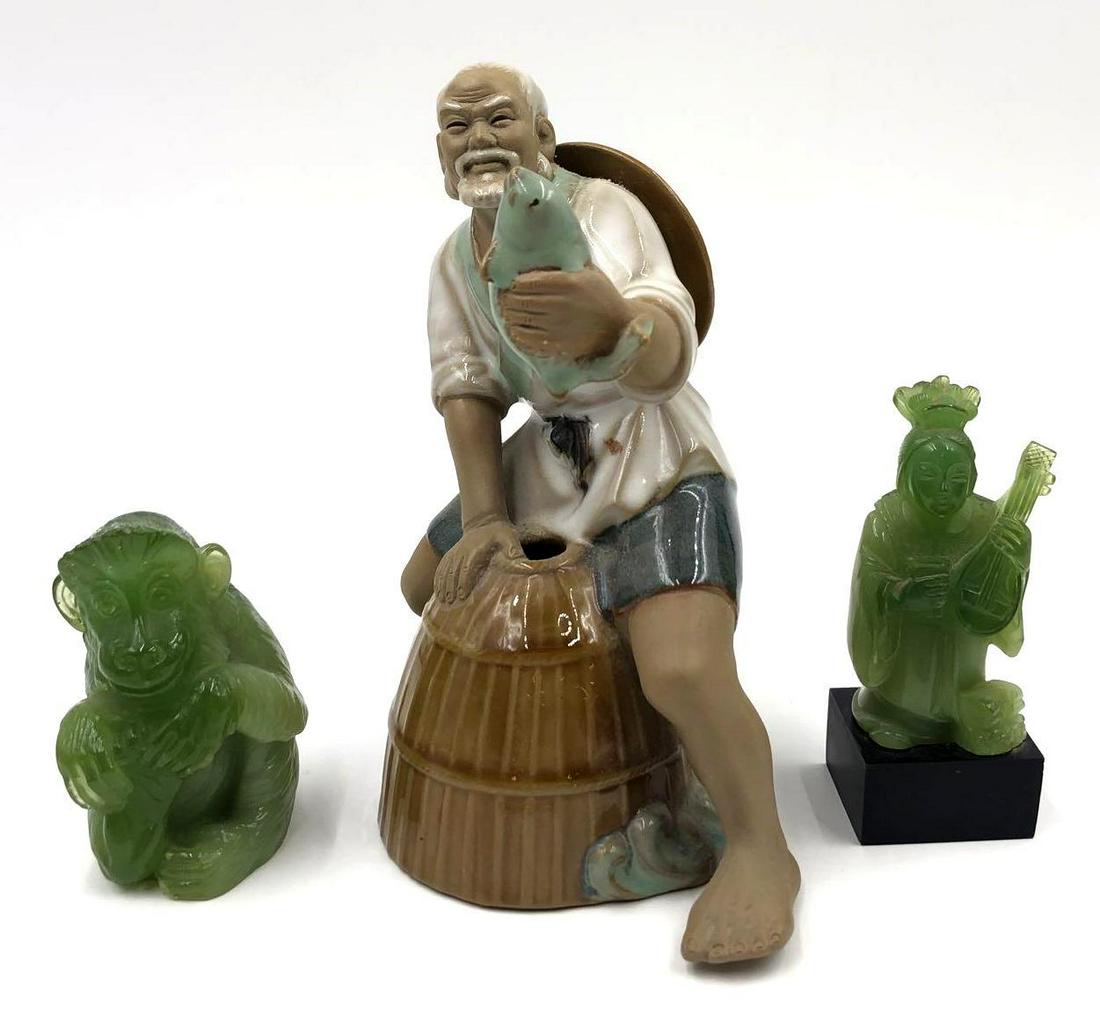 Chinese Mudmen Figure and Resin Statues (1 of 11)
