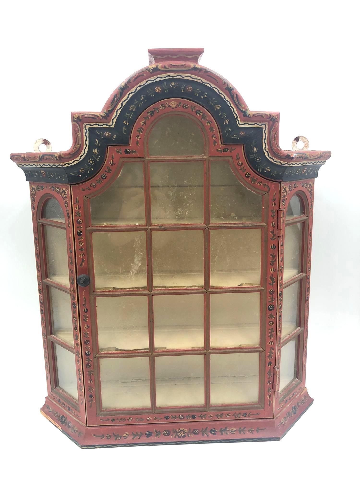 Vintage Dutch Hand Painted Wooden Cabinet (1 of 12)