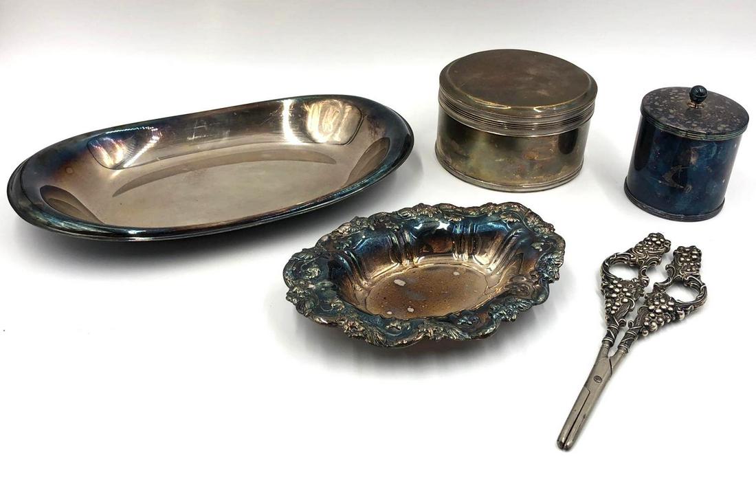 Silver Plate Vanity Top Items (1 of 18)