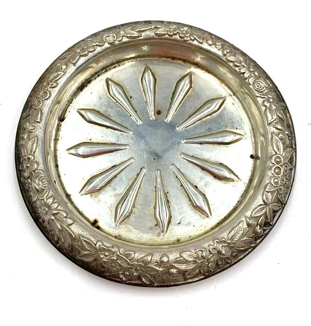 S. Kirk & Son Sterling Silver Repousse Coasters (1 of 7)