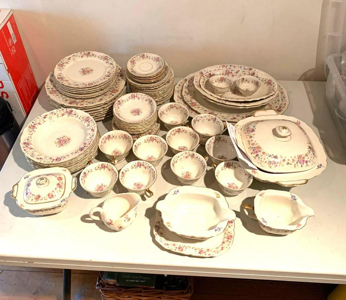 Thomas China Set: Thomas Ivory China set made in Germany. ** Notice: This lot is located, in Hampton, Virginia. It requires pickup, in Hampton - only on June 13th and 14th, between 10-4pm. Shipping is also available on