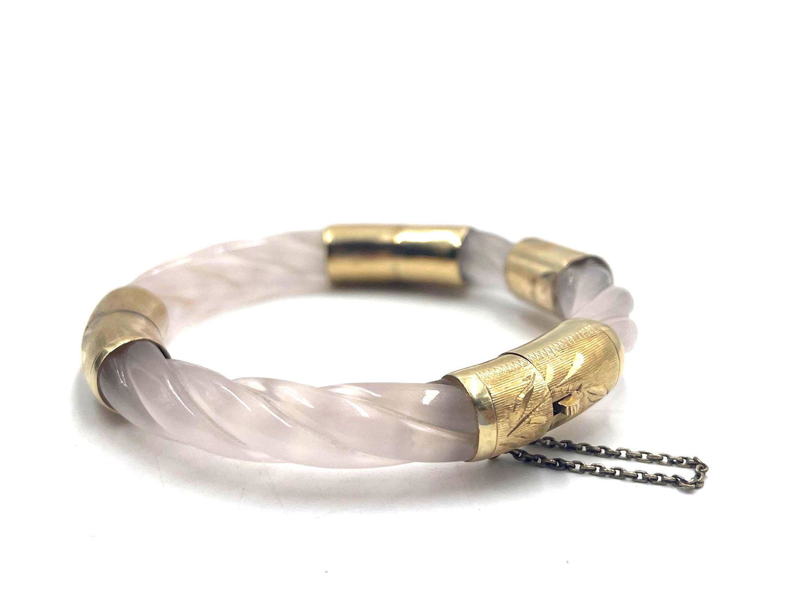 14kt Gold and Resin Bangle (1 of 6)