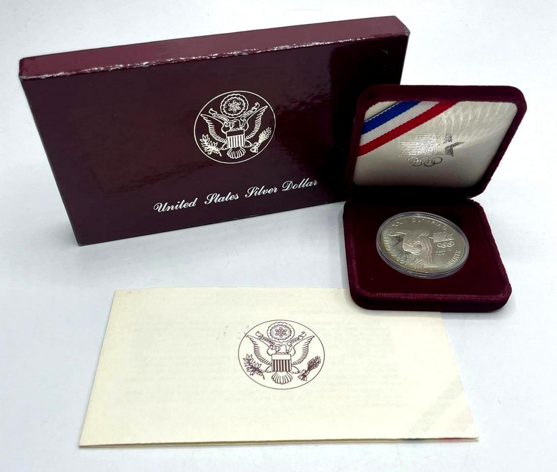 1983-S Proof Olympic Silver Dollar (1 of 8)