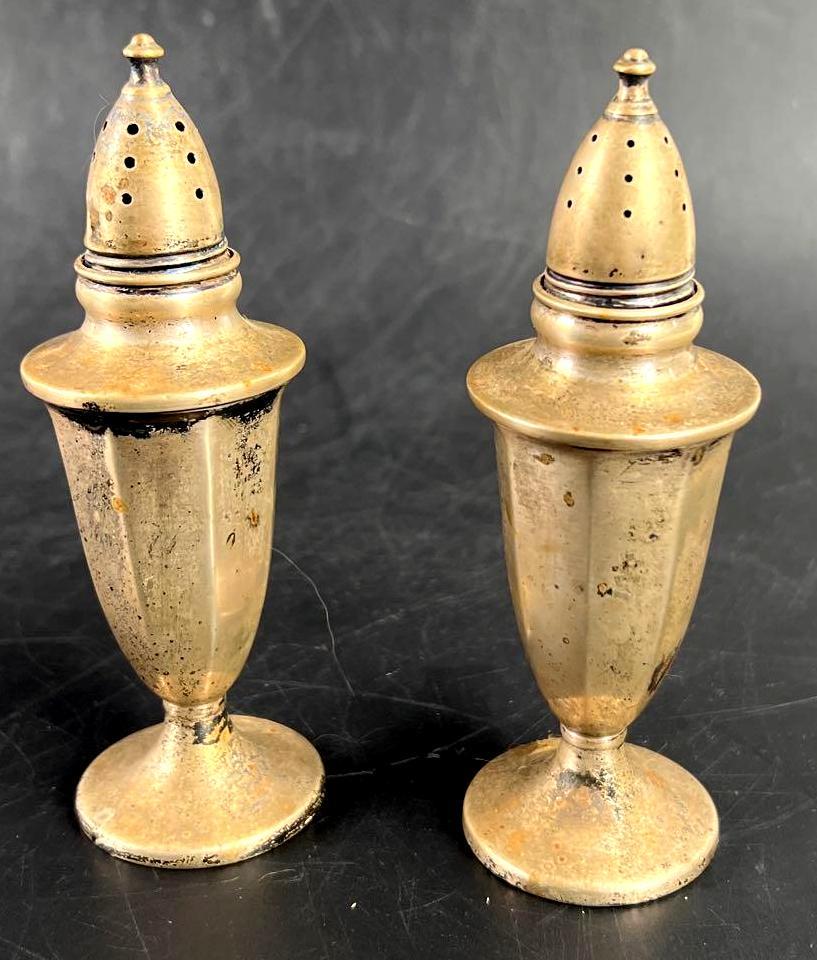 Sterling Silver Salt and Pepper Shakers M. Fred Hirsch Co (1 of 7)