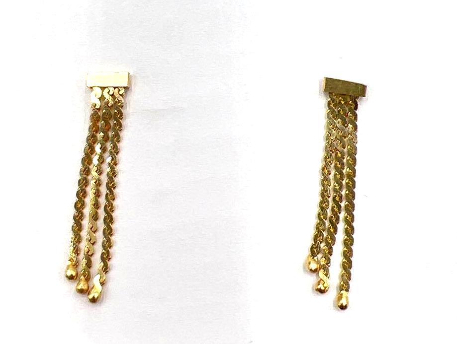 14k Gold Dangle Earring (1 of 4)