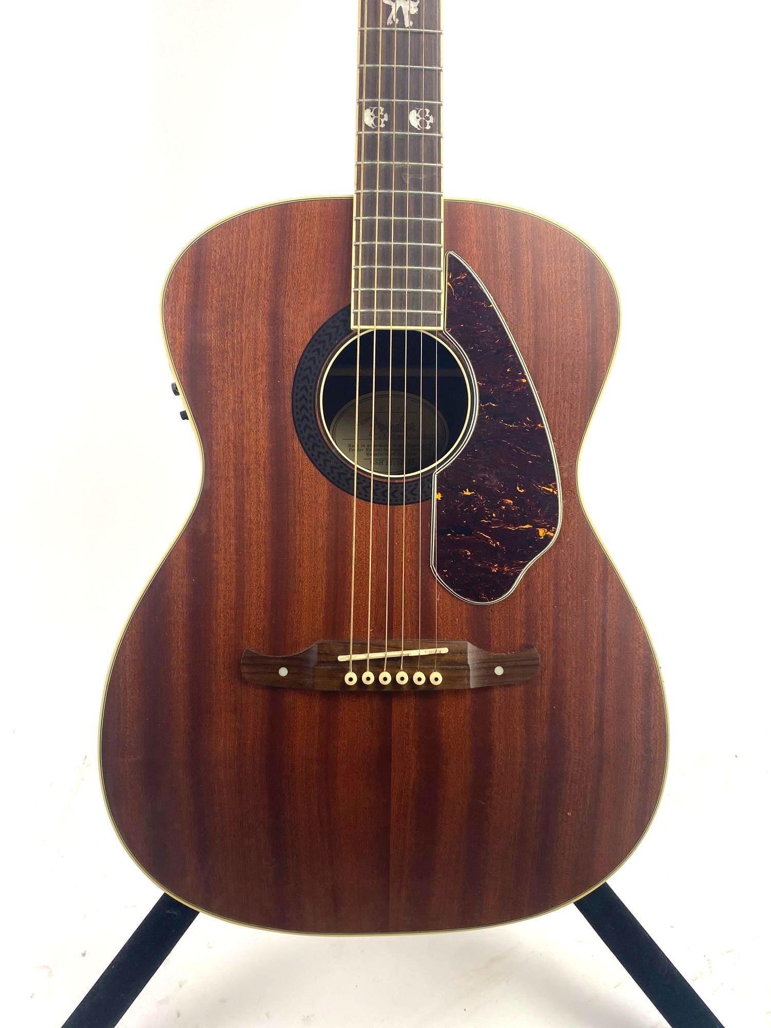 Fender Tim Armstrong Hellcat Acoustic - Electric Guitar with Hardshell Case (1 of 10)