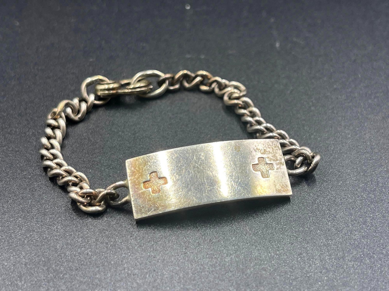 Tiffany & Co. Sterling Silver Medical Bracelet (1 of 3)