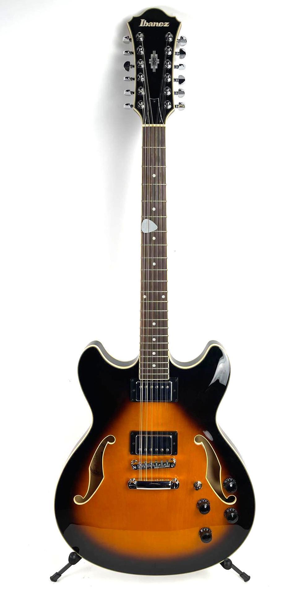 Ibanez AS7312 Artcore 2013 Vintage Sunburst Semi-Hollow 12-String Electric Guitar (1 of 12)