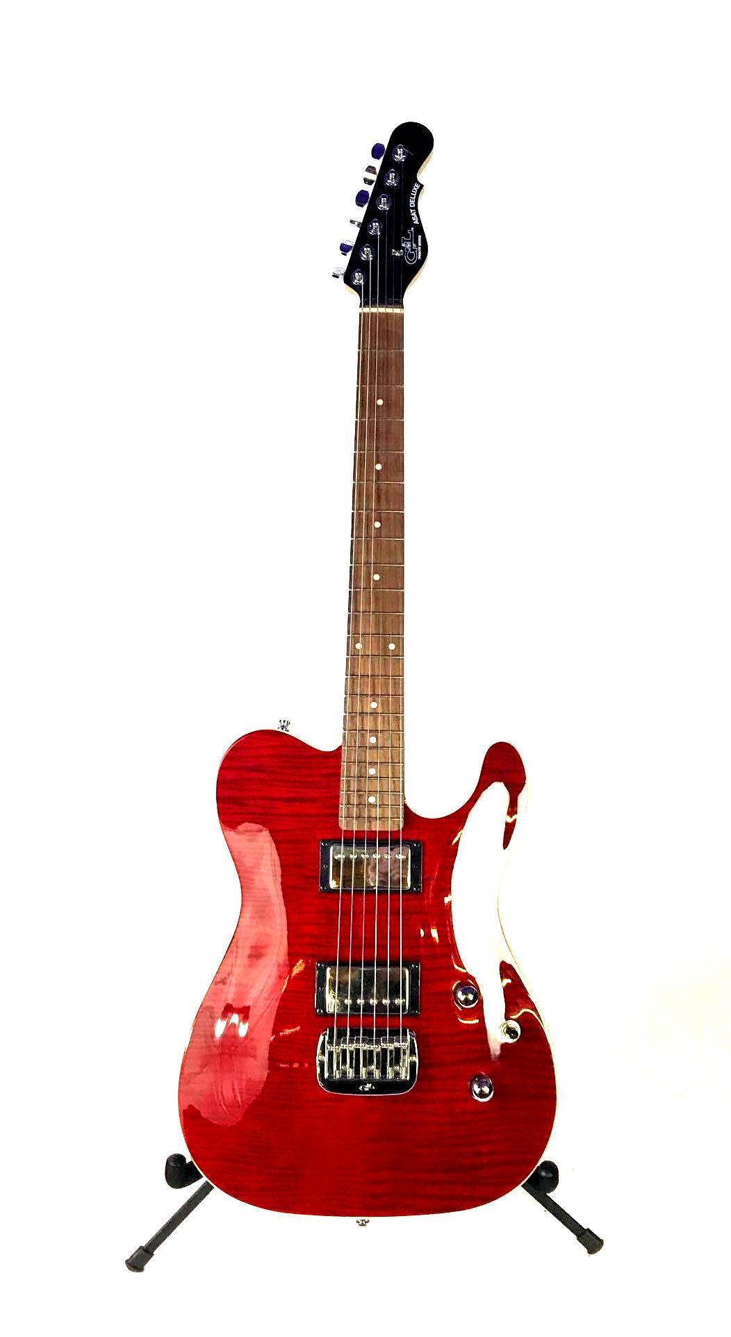 G&L Tribute Series ASAT Deluxe Red electric guitar (1 of 16)