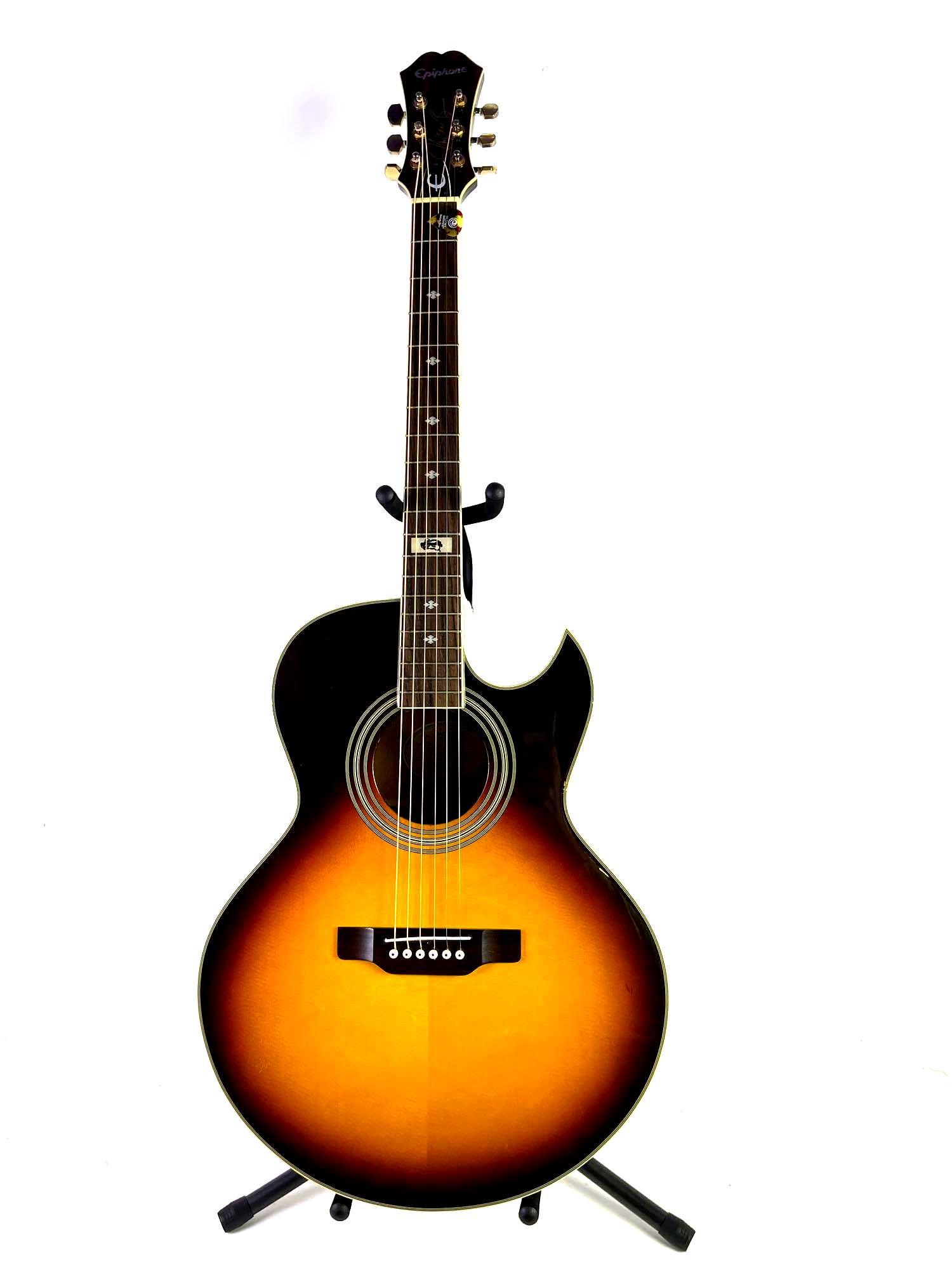 Epiphone Jeff "Skunk" Baxter Signature 6-String Vintage Burst Acoustic